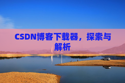 CSDN博客下载器，探索与解析